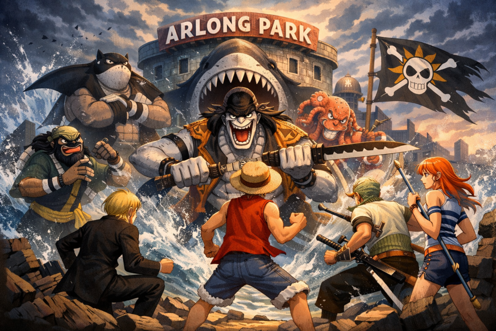 Fakta Menarik Arc Arlong Park di One Piece